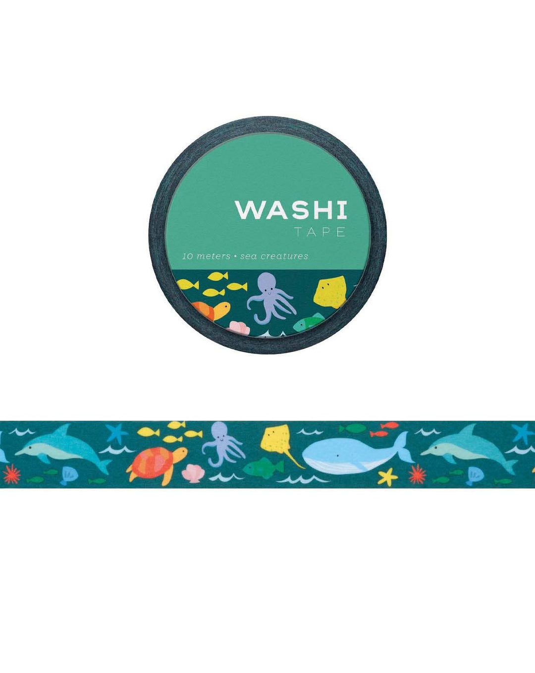 Sea Creatures Washi Tape