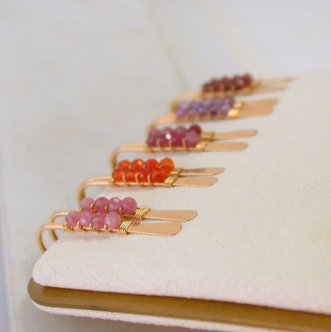 Warm Gemstone Petite Threaders