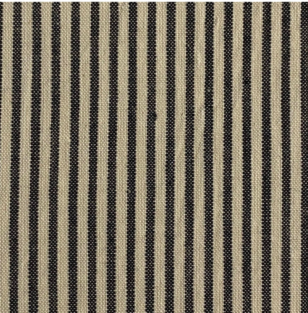 Heritage Woven Cotton by the 1/4 Yard - Cream/Black