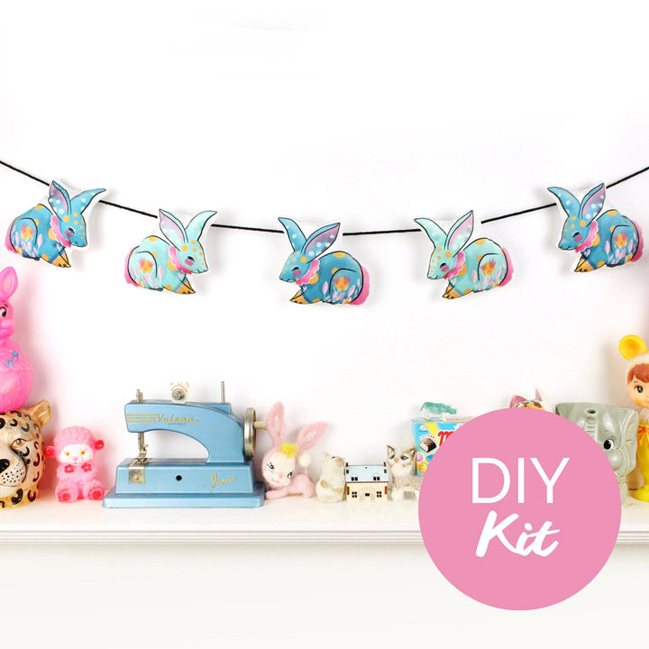 Circus Bunnyting Bunting DIY Kit