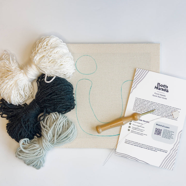 "Lucky" - Punch Needle Embroidery Kit