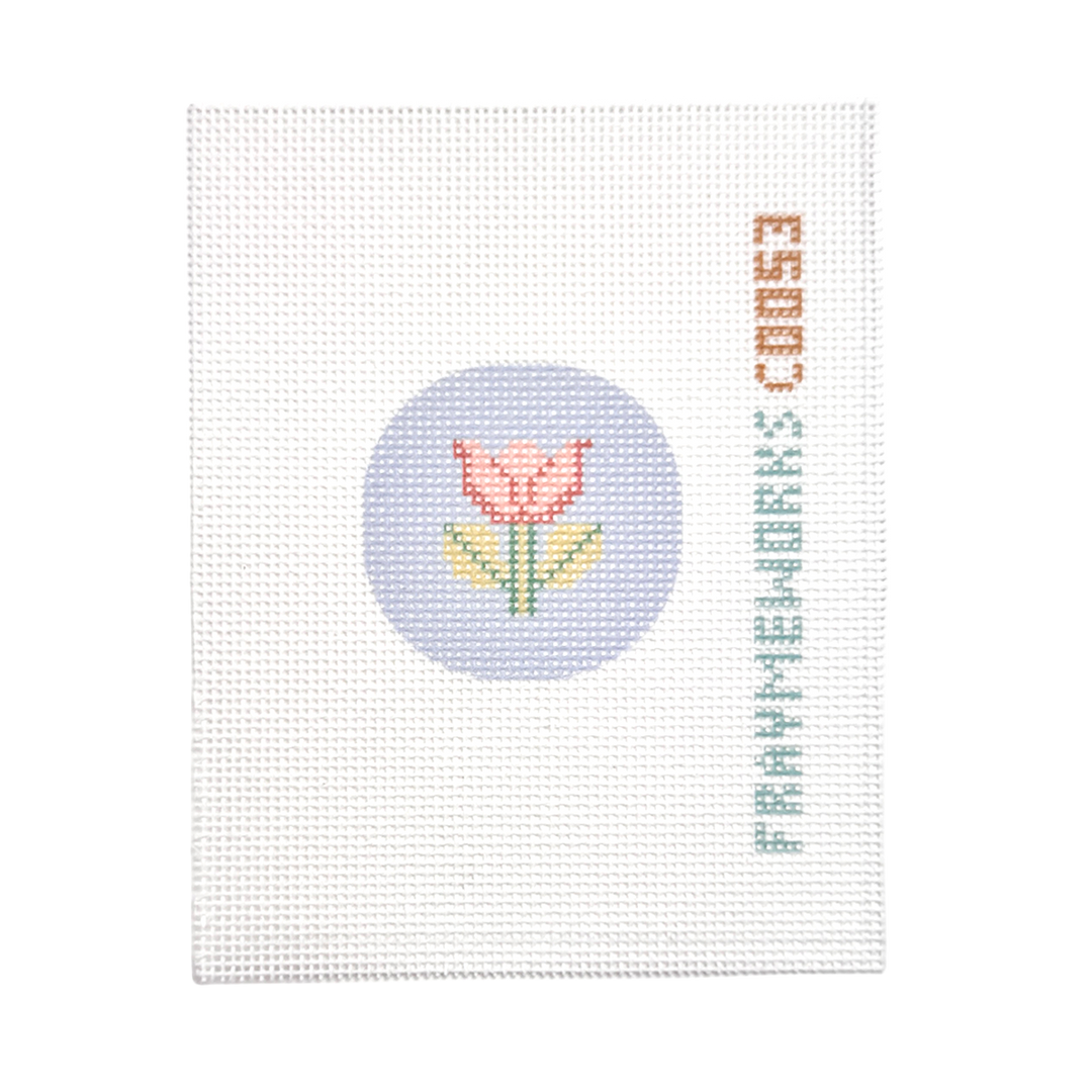 Tulip Mini Needlepoint Canvas
