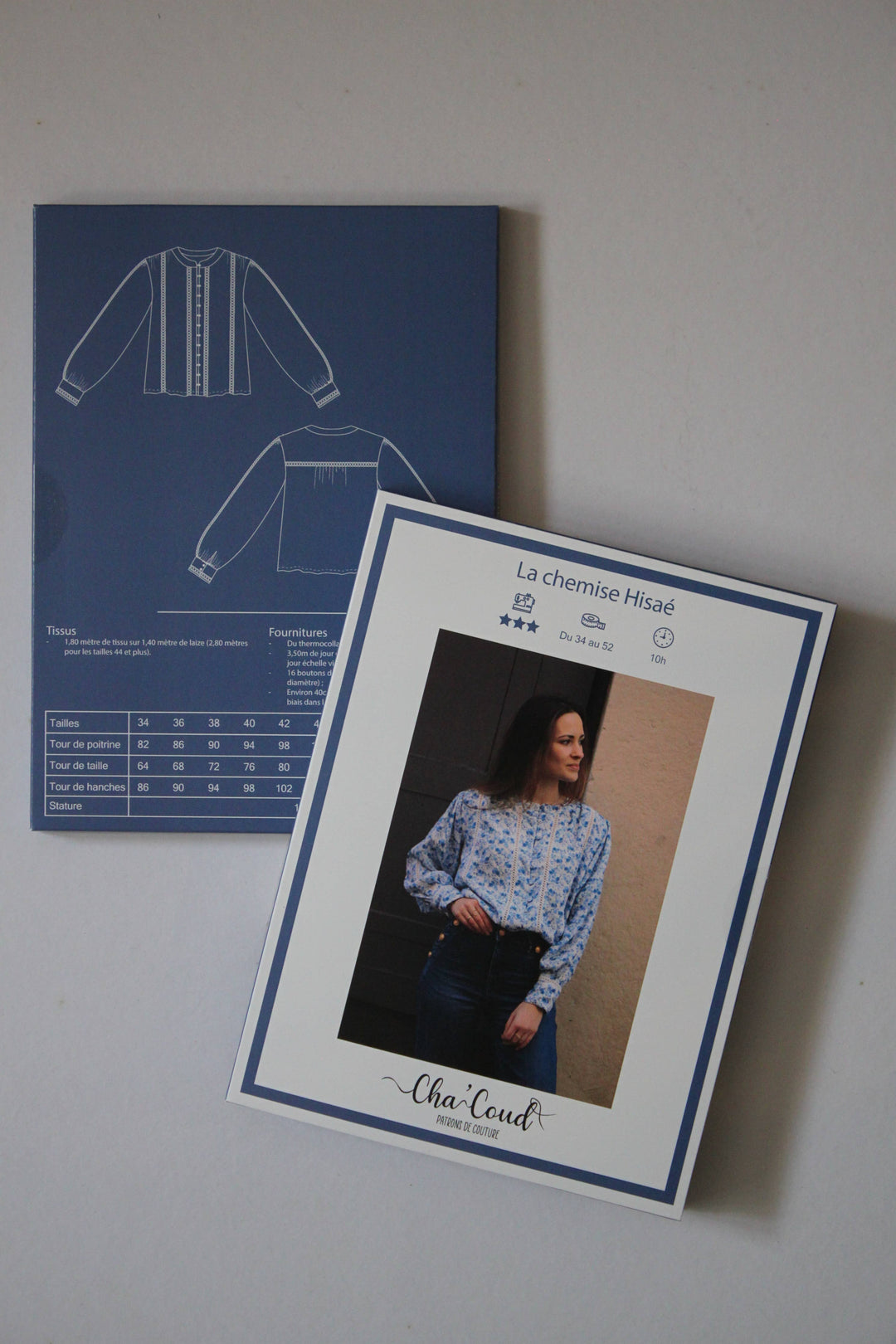 Sewing pattern - Hisaé shirt