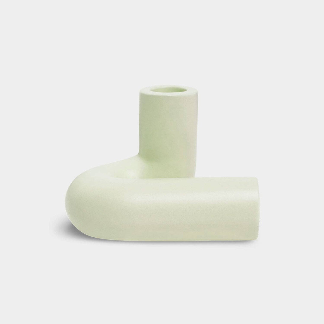 OCTAEVO Templo Candle Holder - Handmade from stoneware