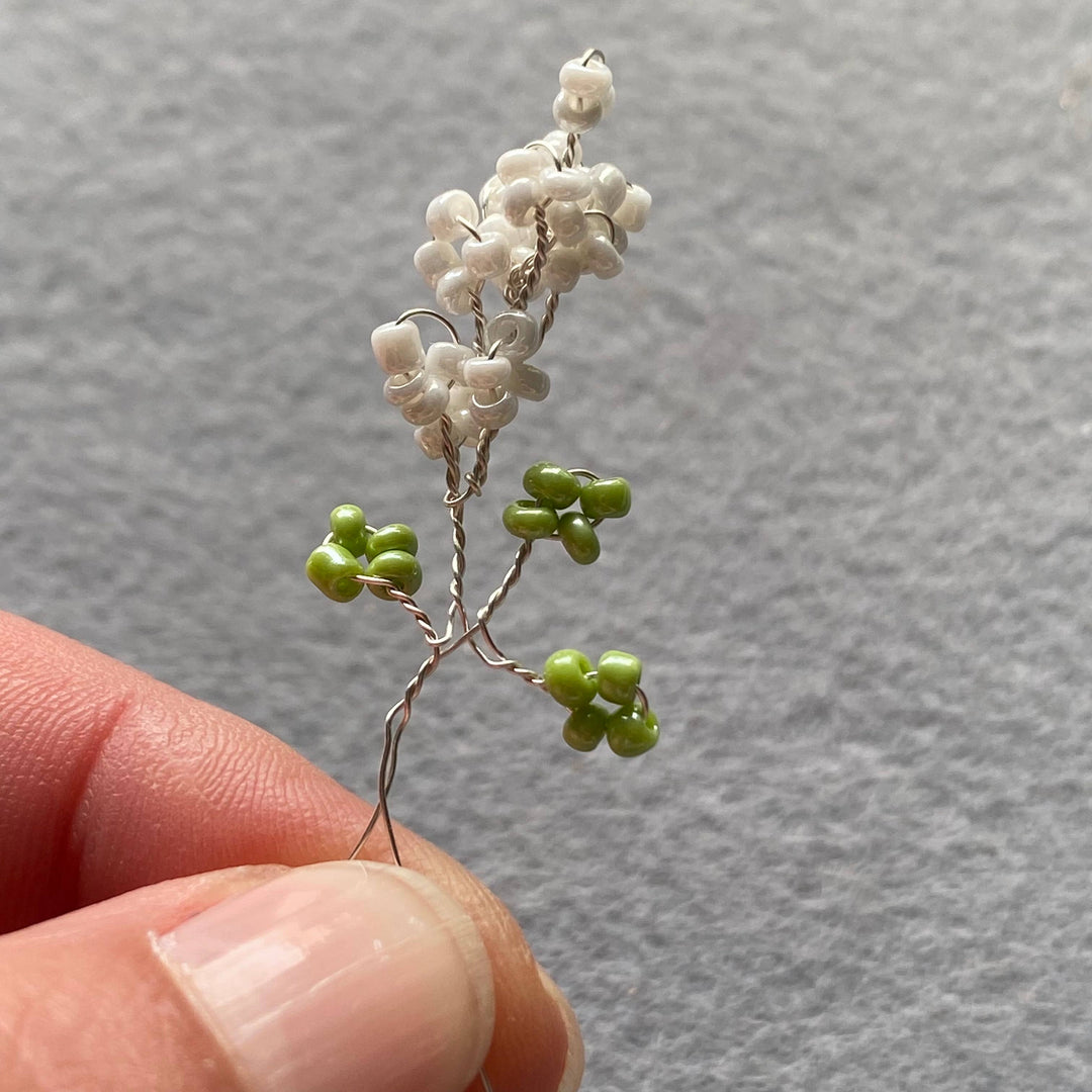Grass Stems Flower Bead Craft Kit