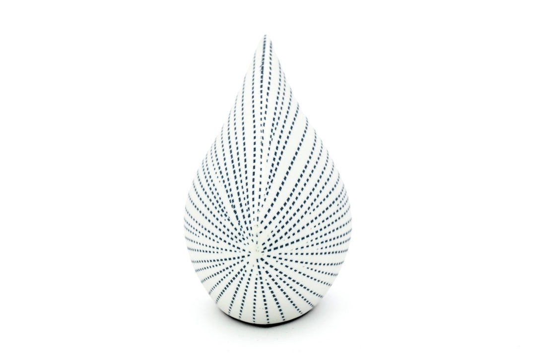 Handcrafted Mini Angelfish Blue Dotted Stripe