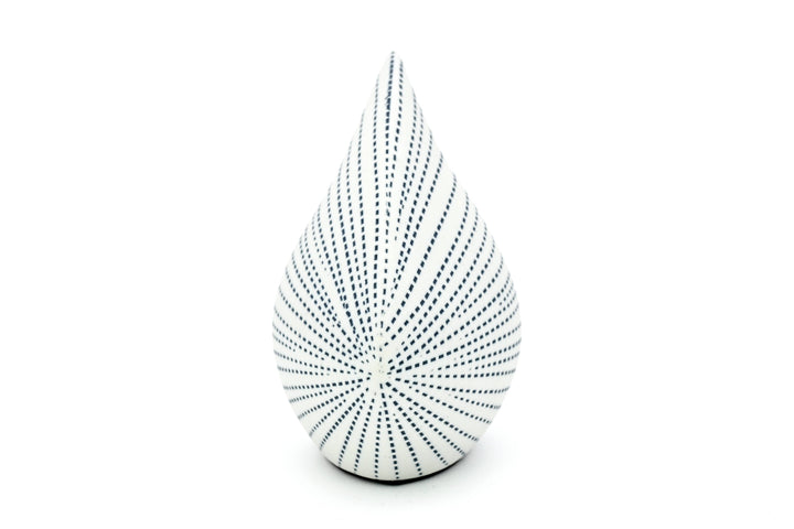 Handcrafted Mini Angelfish Blue Dotted Stripe