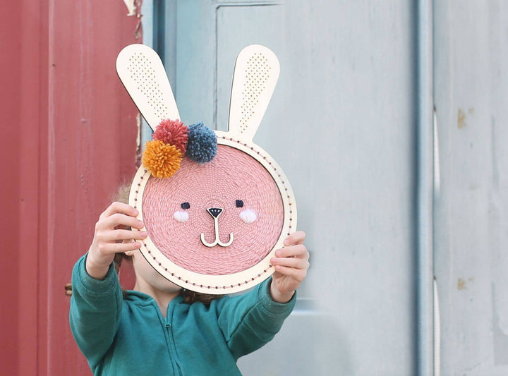 Bunny Wall Art Weaving Kit
