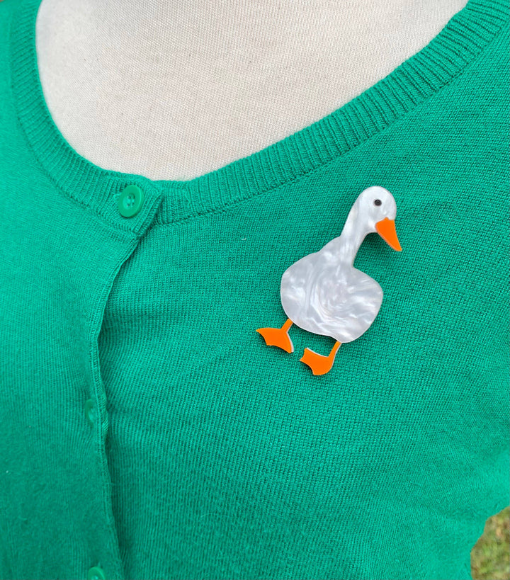 Duck Brooch