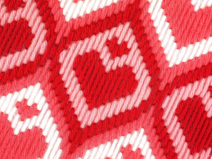 Hearts Bargello Kit