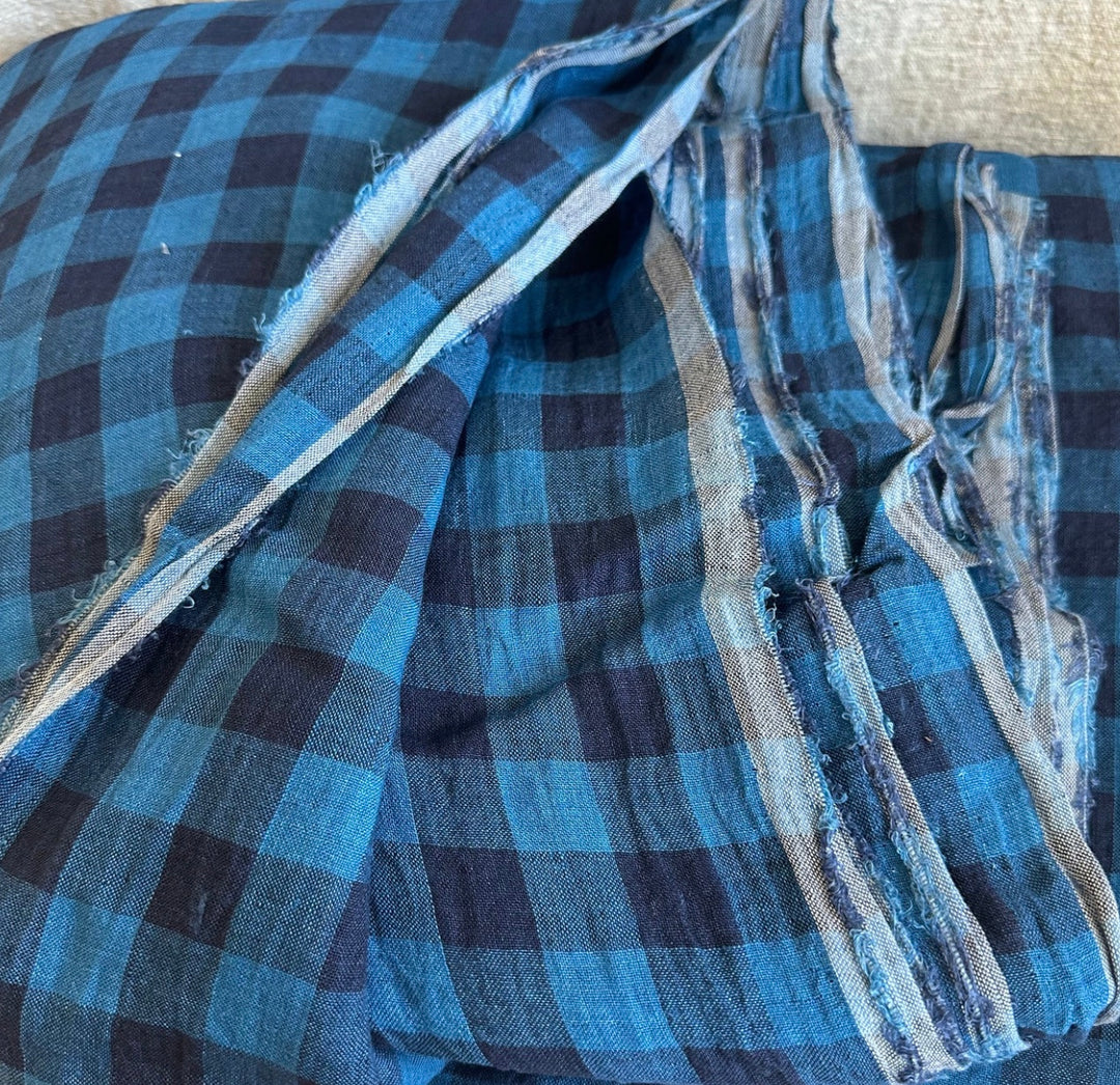 Mill House Check by the 1/4 Yard - Indigo