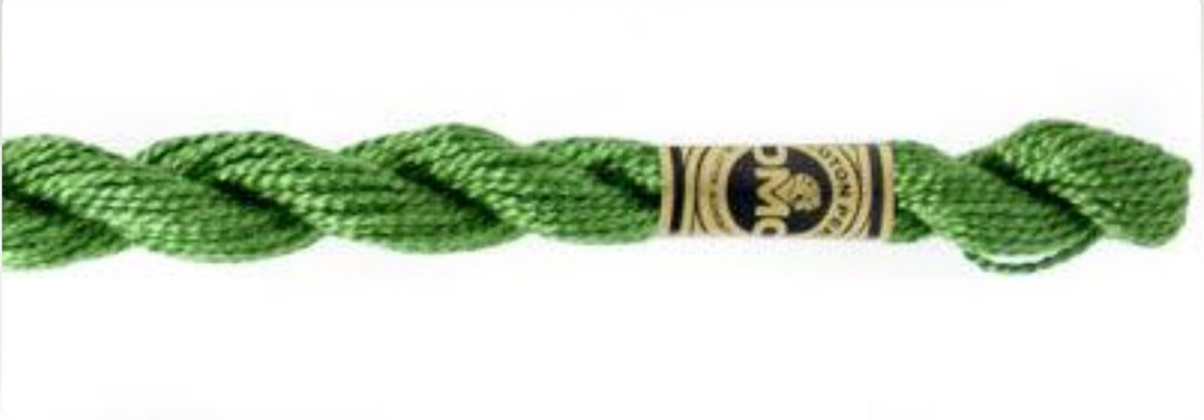 DMC Perle Cotton Size 3 3346 Hunter Green