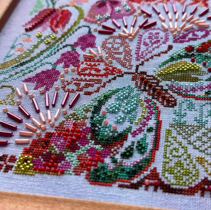 Garden Belle Cross Stitch Pattern