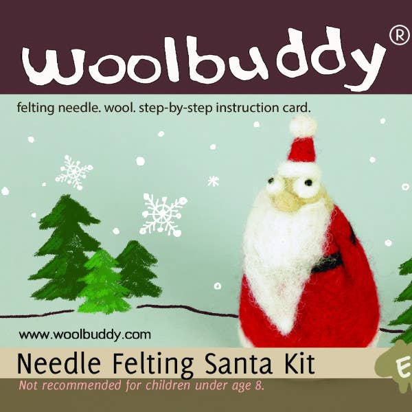 Needle Felting Kit - Santa