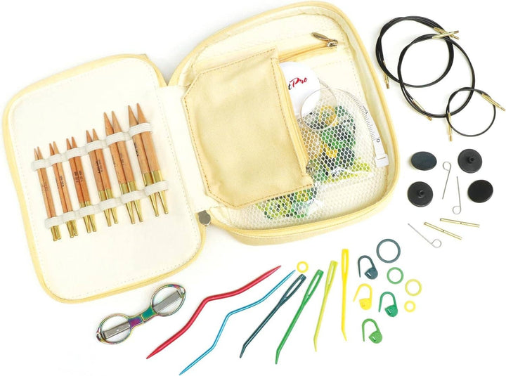 Knitpro Basix Interchangeable Needle Set Beginner 3.5-8Mm