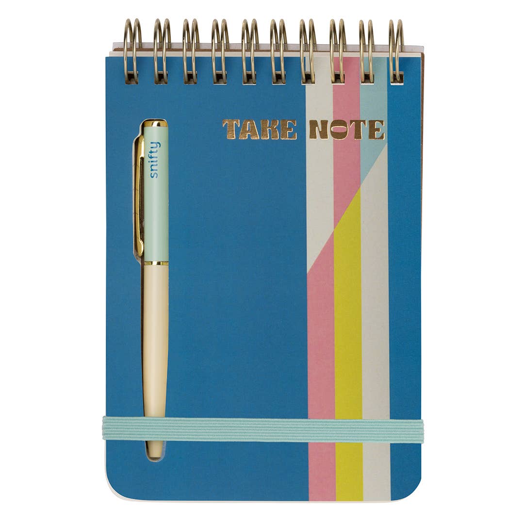 TAKE NOTE NOTEBOOK + PEN SET - DISPLAY OF 24