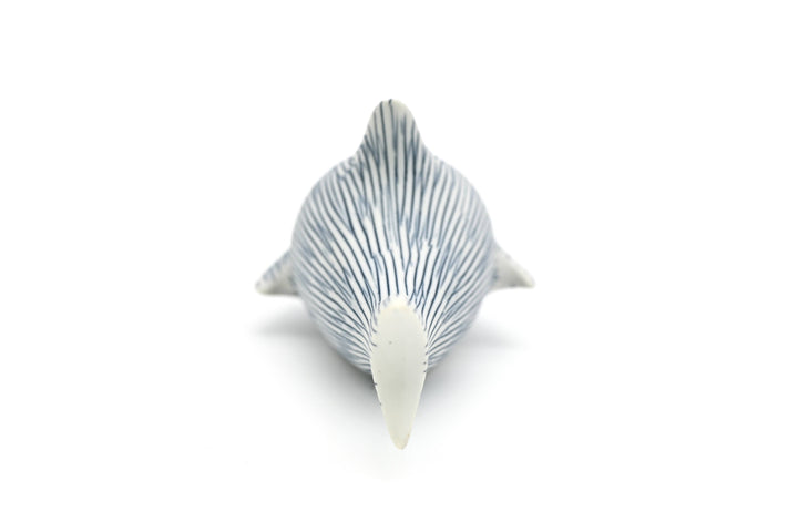 Handcrafted Mini Shark Blue Stripe
