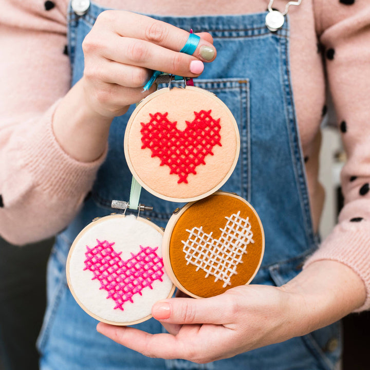 Heart Felt Cross Stitch Kit