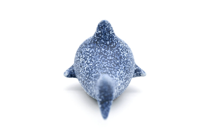 Handcrafted Mini Shark Mottled Blue