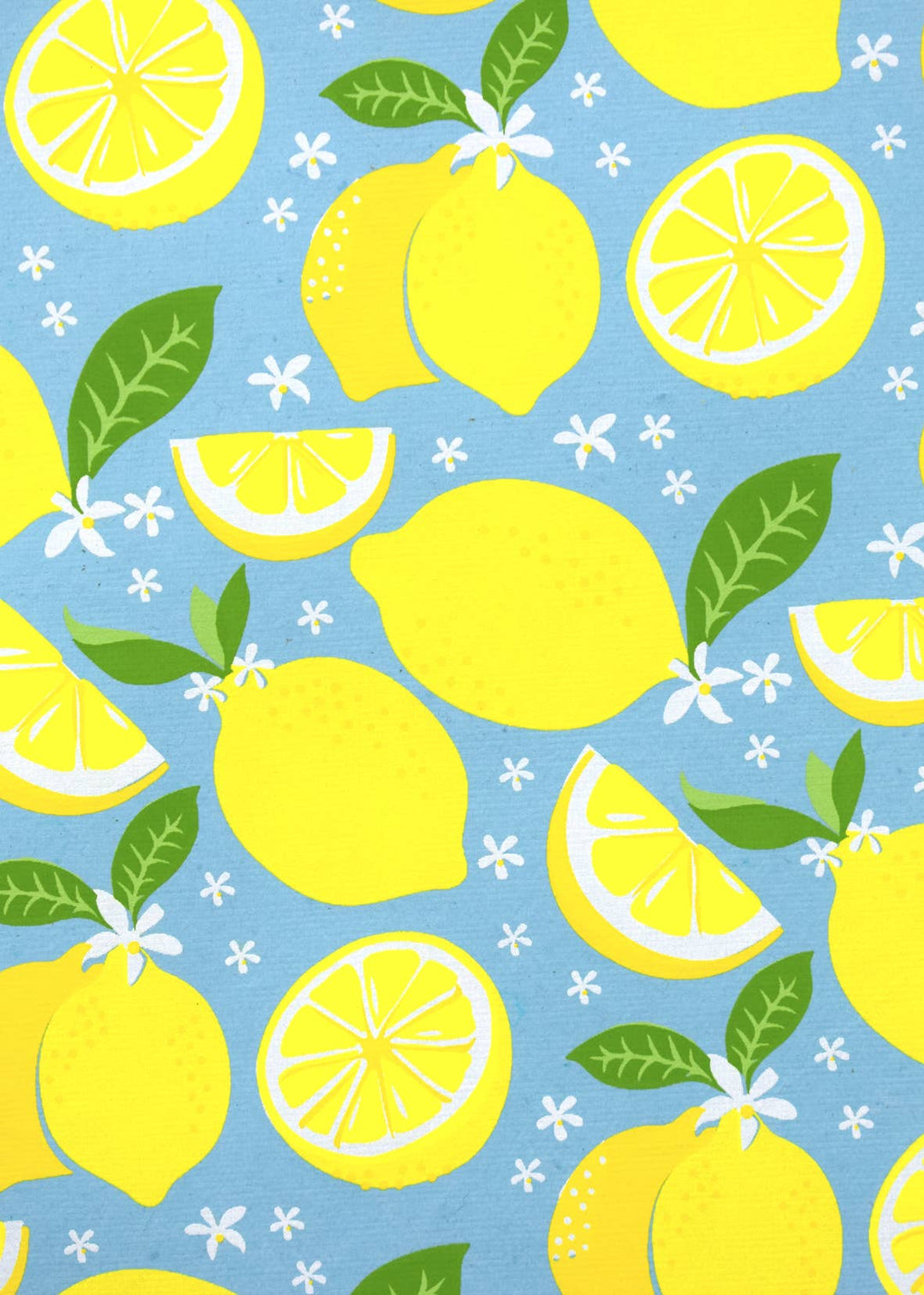 Lemons Roll Wrapping Paper