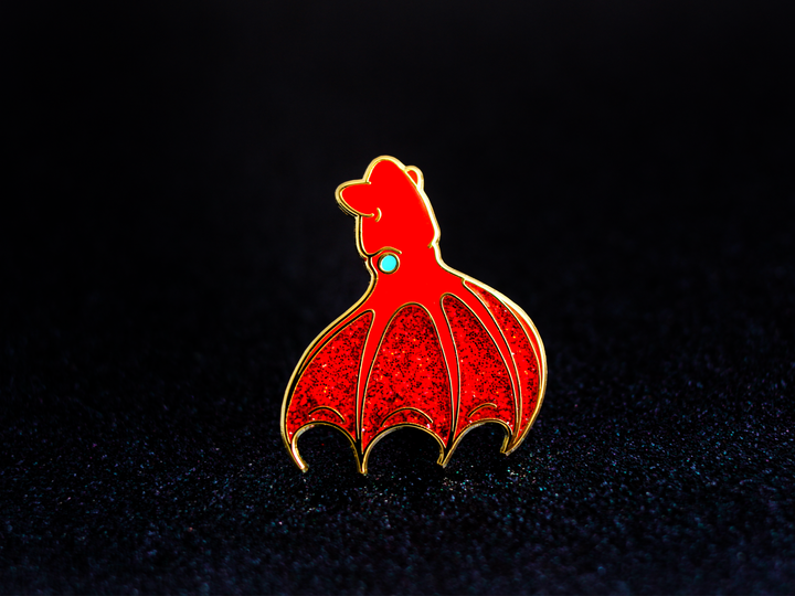 Vampire Squid Pin