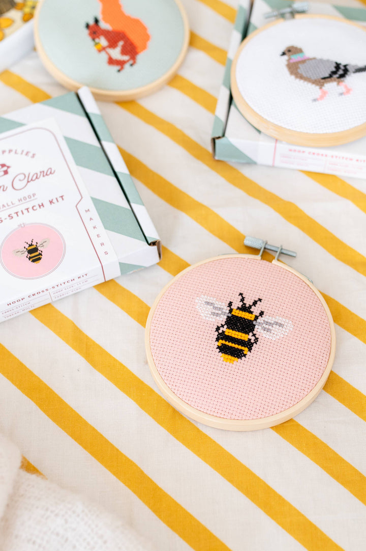 Bee Cross Stitch Kit