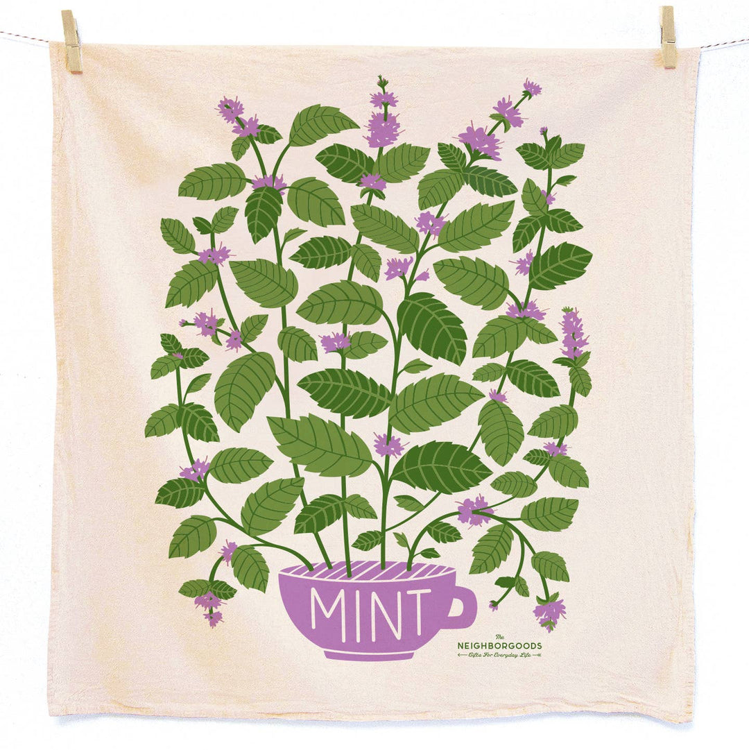 Mint Tea Towel