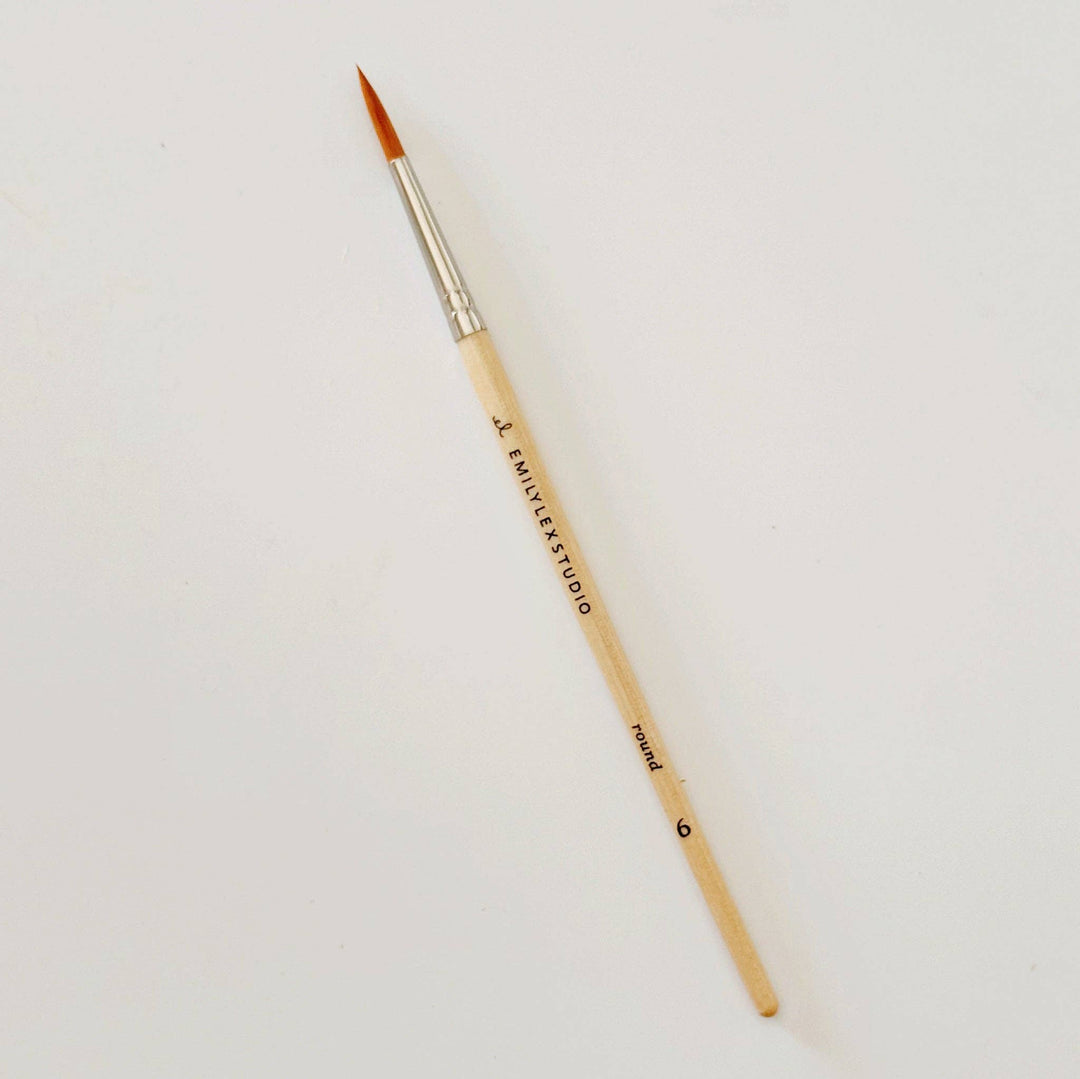 Watercolor Paintbrush Set of Five