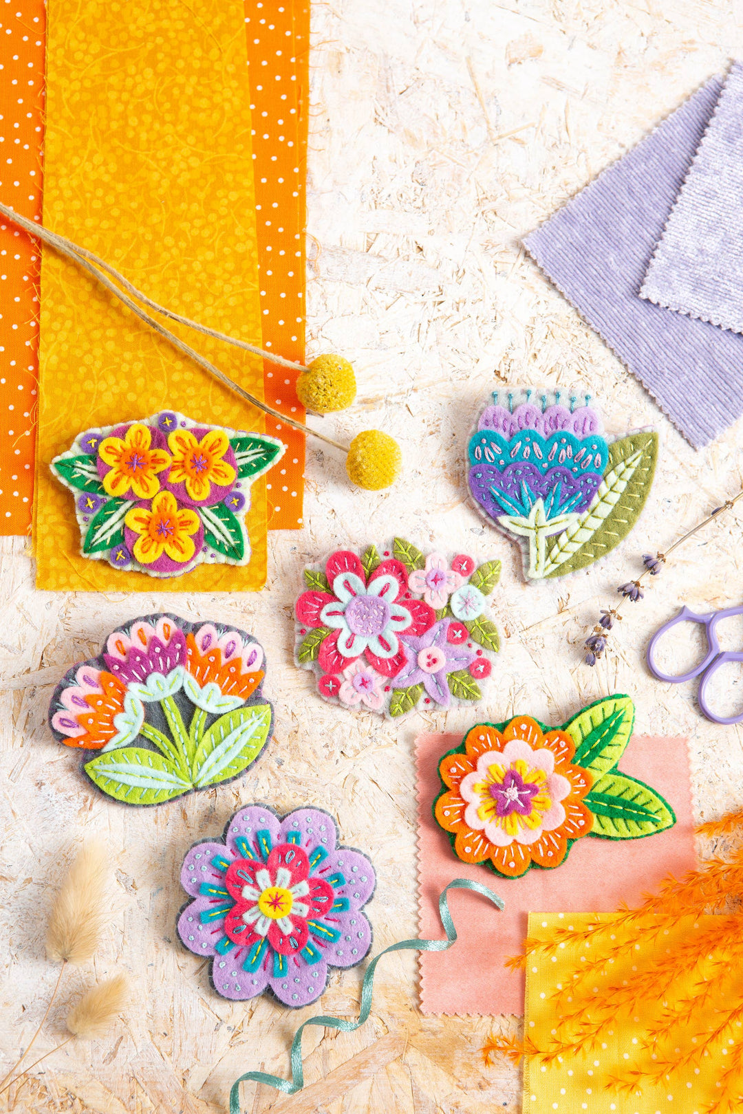 Marianne Flower Felt Craft Kit