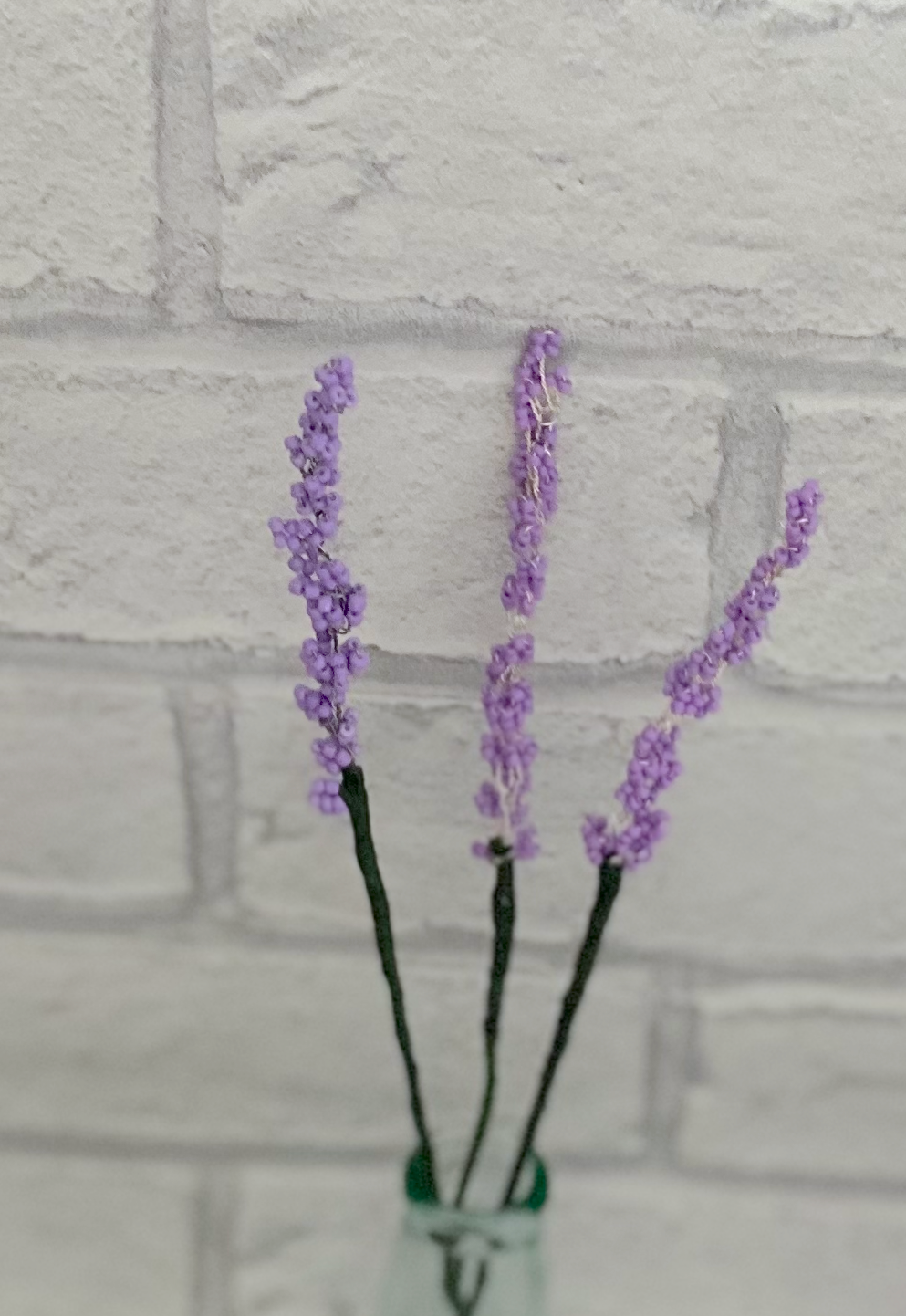 Lavender Flower Beading Kit