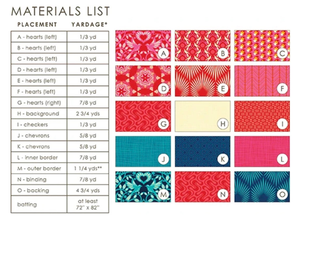 Hello LOVE Quilt Pattern
