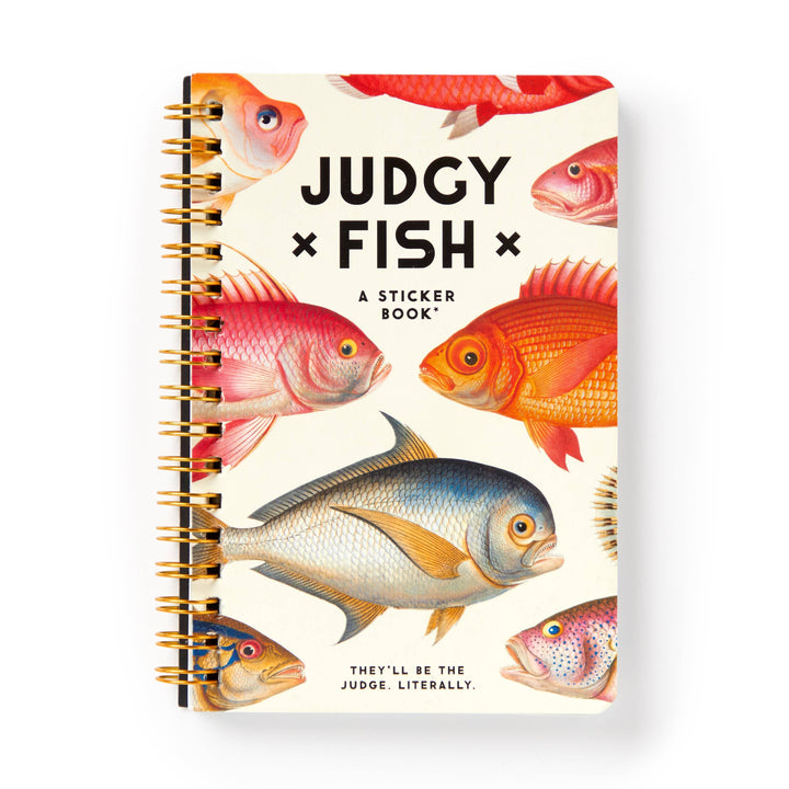 Brass Monkey Judgy Fish Sticker Book