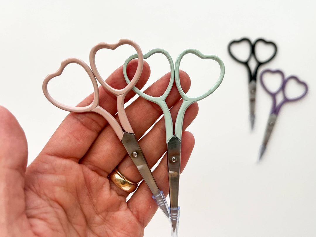 Heart Embroidery Scissors