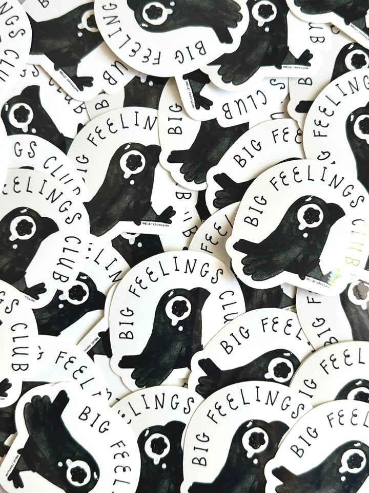 Big Feelings Club - Stay Soft - sticker