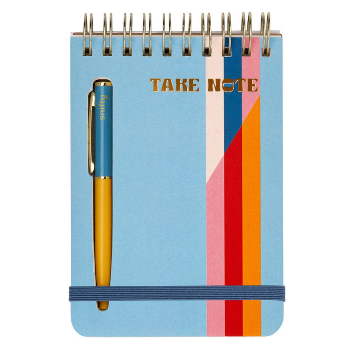 TAKE NOTE NOTEBOOK + PEN SET - DISPLAY OF 24