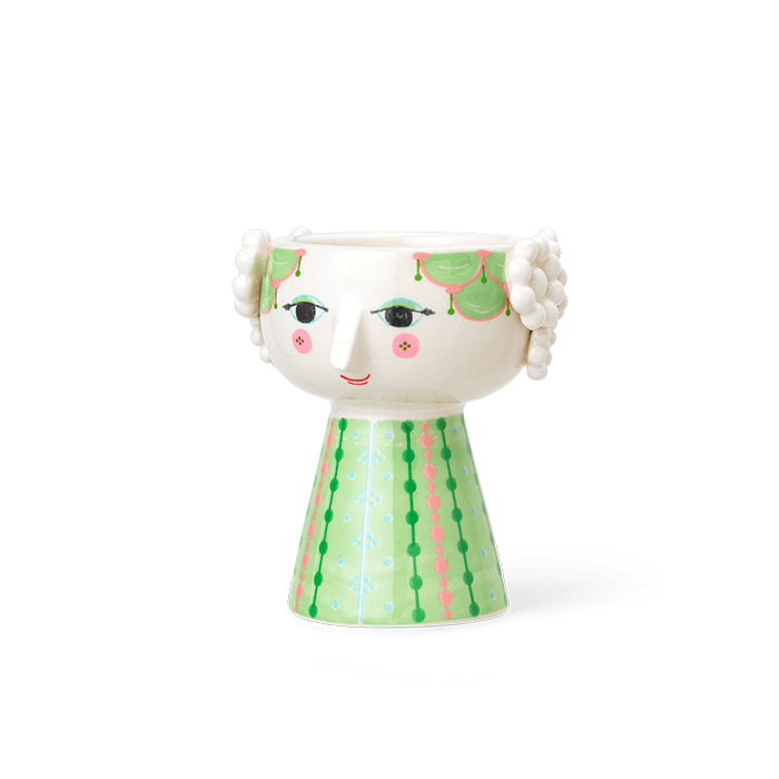 Bjørn Wiinblad - Eva - 3.7" Ceramic 3D Candle Holder