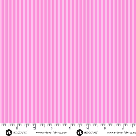 Simply Stripe by the 1/4 Yard - Pink