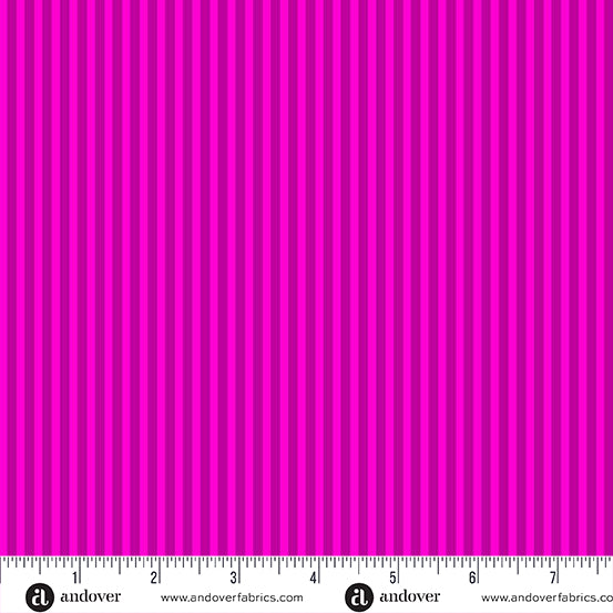 Simply Stripe by the 1/4 Yard - Magenta