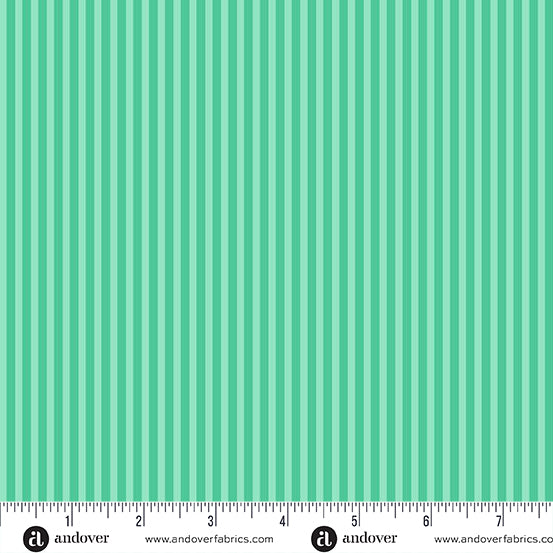 Simply Stripe by the 1/4 Yard - Jade