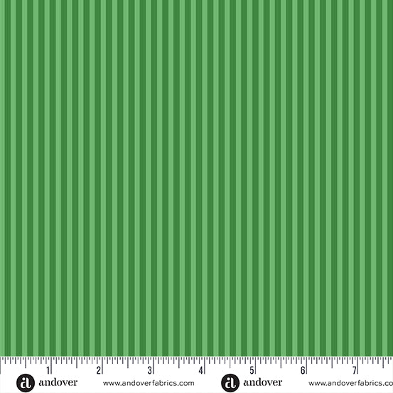 Simply Stripe by the 1/4 Yard - Grass
