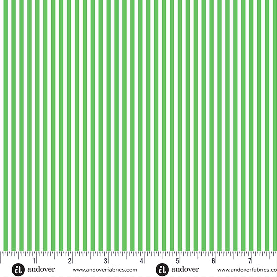 Simply Stripe by the 1/4 Yard - Kelly