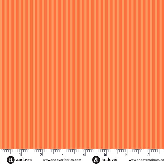 Simply Stripe by the 1/4 Yard - Carrot