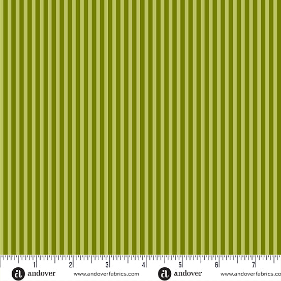 Simply Stripe by the 1/4 Yard - Lime