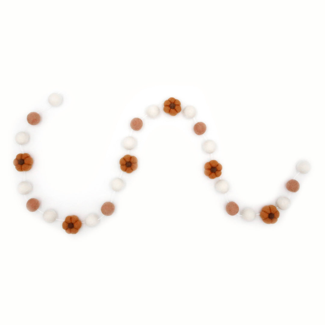 Fall Garland Pumpkin Felt Garland