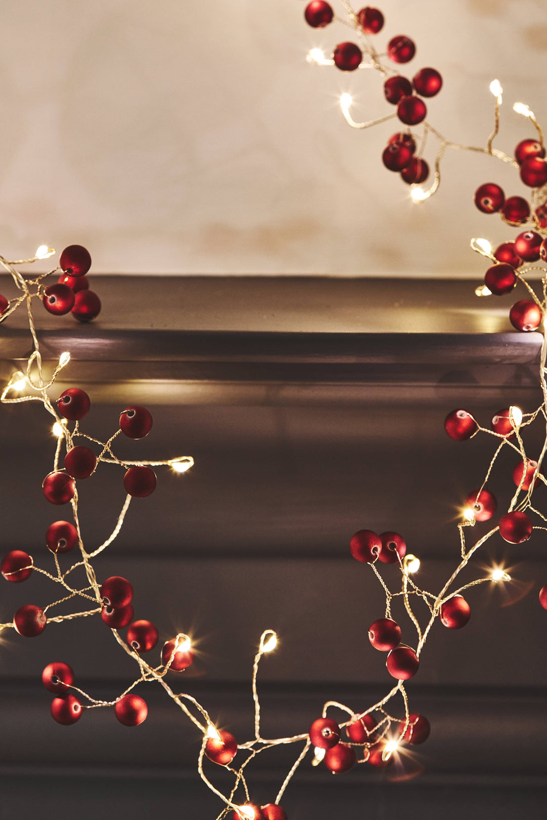Red Berry Lights - Plug In