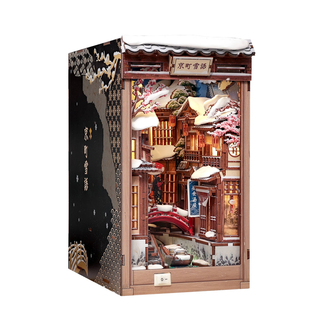 DIY Book Nook Kit: Kyoto Snow Whisper