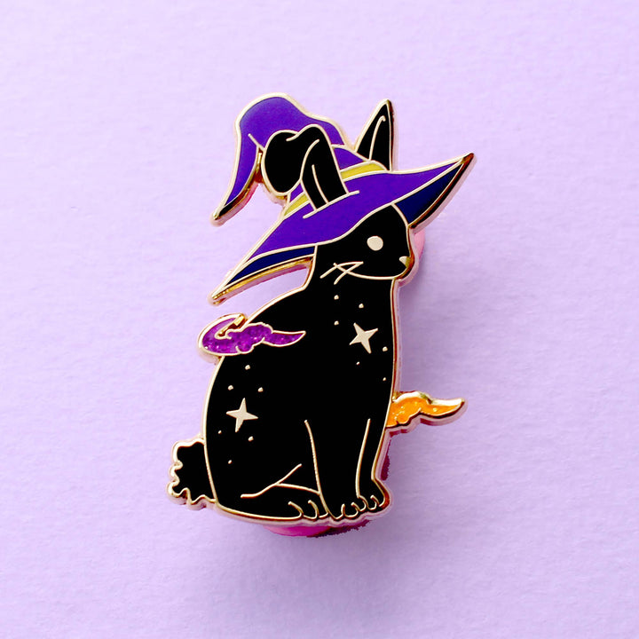 Halloween Rabbit Enamel Pin