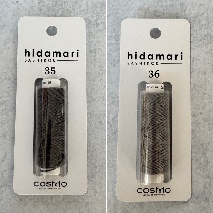 Cosmo Hidamari Sashiko Solid Thread