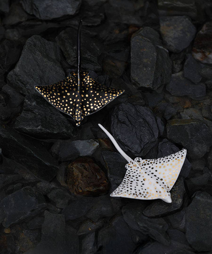YIHE Ceramic Brooches "Batoids"