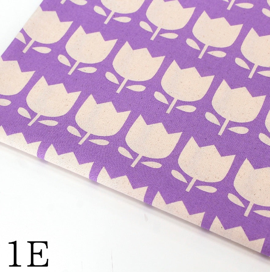 Color Palette Tulip by the 1/4 Yard - Purple